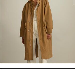 Everlane utility trench coat